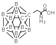 carboranylalanine Struktur