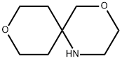 4,9-Dioxa-1-azaspiro[5.5]undecane Struktur