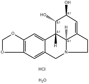 Lycorine Hydrochloride Monohydrate Struktur