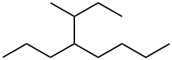 3-Methyl-4-Propyl-Octan Struktur