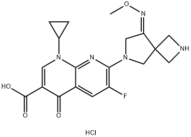 Zabofloxacin Struktur