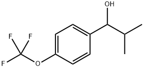 Benzenemethanol, α-(1-methylethyl)-4-(trifluoromethoxy)- Struktur