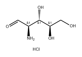 2-Amino-2-deoxy-D-ribopyranose, hydrochloride Struktur