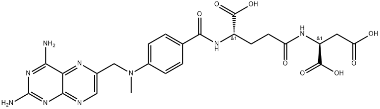 methotrexate-gamma-aspartate Struktur