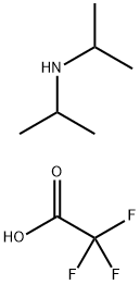 2-Propanamine, N-(1-methylethyl)-, 2,2,2-trifluoroacetate (1:1) Struktur