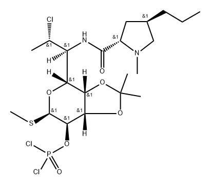 Clindamycin Phosphate Impurity 1 Struktur