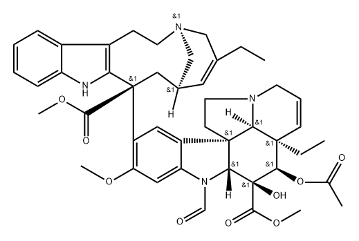 3',4'-Anhydro Vincristine Struktur