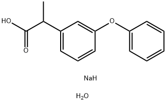 FENOPROFEN SODIUM (500 MG) Struktur