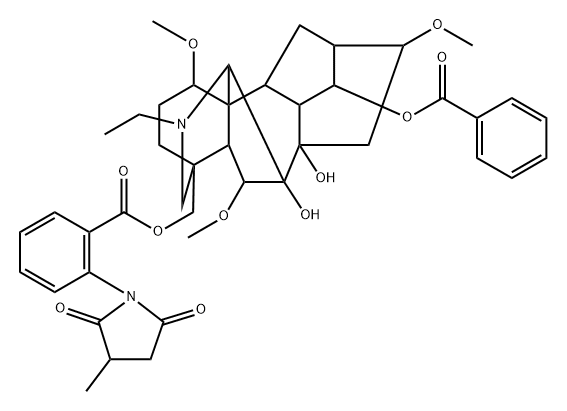 Ajacusine Struktur