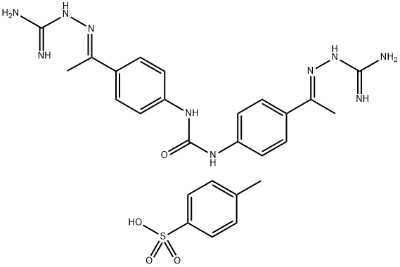 NSC 109555 ditosylate Struktur