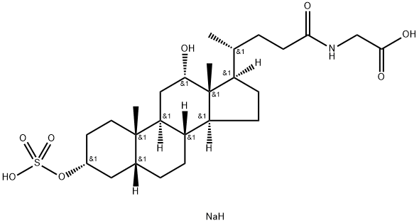 3-Sulfo-glycodeoxycholic Acid Disodium Salt Struktur