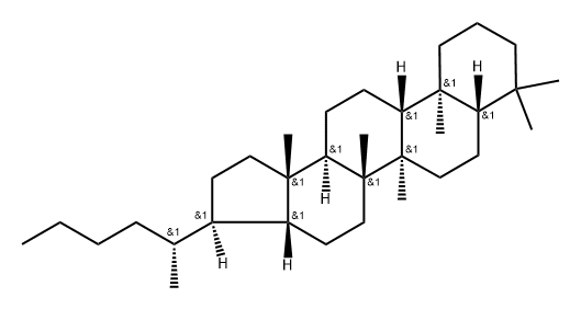 A'-Neo-30-norgammacerane, 22-butyl-, (17alpha,22R)- Struktur