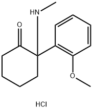 2-methoxy Ketamine (hydrochloride) Struktur