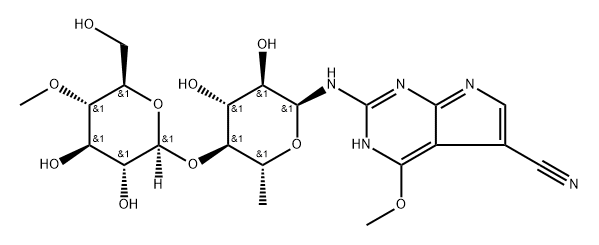 Dapiramicin Struktur