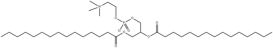 3,5,9-Trioxa-4-phosphatetracosan-1-aminium, 4-hydroxy-N,N,N-trimethyl-10-oxo-7-[(1-oxopentadecyl)oxy]-, inner salt, 4-oxide Struktur