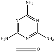 1,3,5-Triazine-2,4,6-triamine, polymer with formaldehyde, butylated isobutylated Struktur