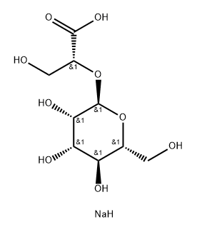 Digeneaside, sodium salt Struktur