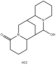 17-Hydroxylupanine hydrochloride Struktur