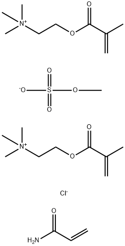 Polyacrylamide, kationisch mit Kationenstrke <=15 % und einem Restmonomergehalt <0,1 % Struktur