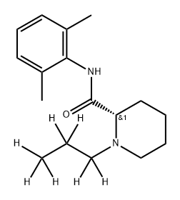 [2H7]-ROPIVACAINE, 684647-62-9, 結(jié)構(gòu)式