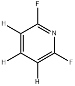 Pyridine-3,4,5-d3, 2,6-difluoro- (9CI) Struktur