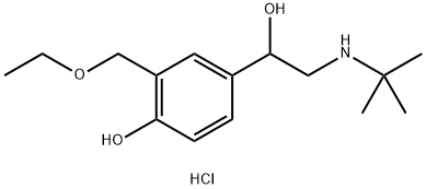 Levalbuterol Related Compound E HCl Struktur