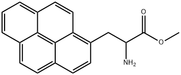 methyl2-amino-3-(pyren-1-yl)propanoate Struktur