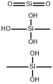 DIMETHICONOL/METHYLSILANOL/SILICATE CROSSPOLYMER Struktur