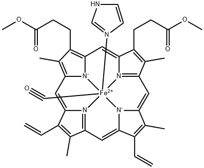 imidazole protohaem dimethyl ester Struktur