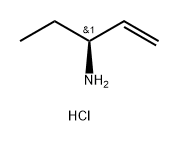 (S)-pent-1-en-3-amine HCl Struktur