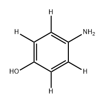 4-Aminophenol-d4 Struktur