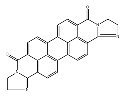 BISIMIDAZO2,1-A:2',1'-A'ANTHRA2,1,9-DEF:6,5,10-D'E'F'DIISOQUINOLINE-DIONE Struktur