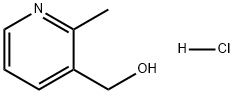 3-Pyridinemethanol, 2-methyl-, hydrochloride (1:1) Struktur