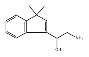 α-(Aminomethyl)-1,1-dimethyl-1H-indene-3-methanol Struktur