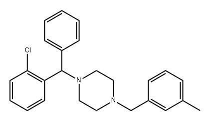 Meclizine ortho-Chloro Isomer (USP) Struktur