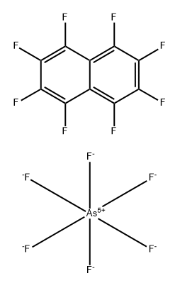 Arsenate(1-), hexafluoro-, salt with octafluoronaphthalene (1:1) (9CI)