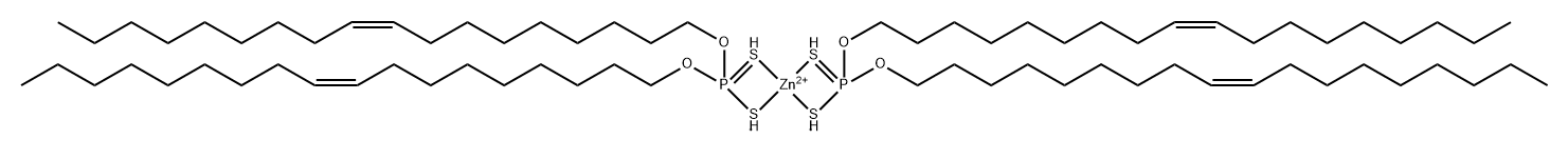 zinc dioleyl dithiophosphate Struktur