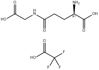 Glycine, N-D-γ-glutamyl-, mono(trifluoroacetate) (9CI) Struktur