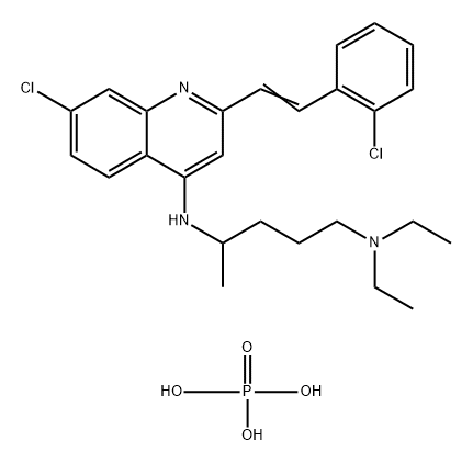 Aminoquinol diphosphate Struktur