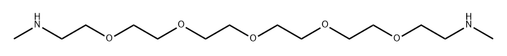 MeNH-PEG5-NHMe Struktur