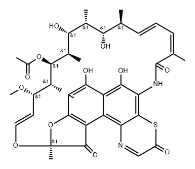 rifamycin Verde Struktur