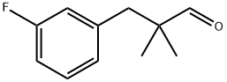 Benzenepropanal, 3-fluoro-α,α-dimethyl- Struktur