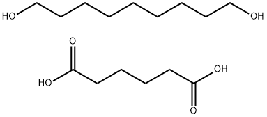 Hexanedioic acid,polymer with 1,9-nonanediol Struktur