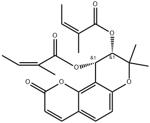 (+/-)-Praeruptorin  B Struktur