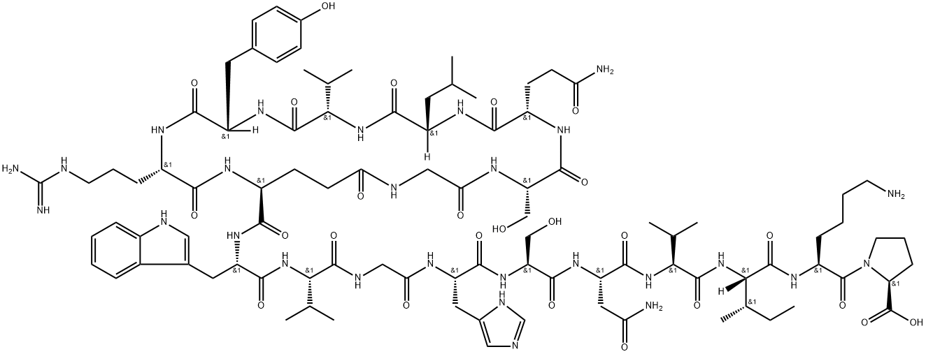 Lariatin A Struktur