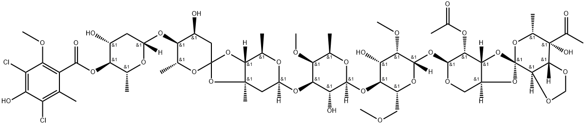 Avilamycin B Struktur