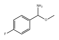 4-Fluoro-α-methoxybenzylamine Struktur