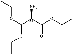 (R)-Ethyl 2-amino-3,3-diethoxypropanoate Struktur