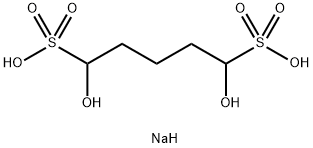 GLUTARALDEHYDE SODIUM BISULFITE ADDITION COMPOUND, 95% Struktur