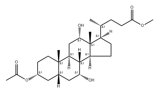 3α-Acetyloxy-7α,12α-dihydroxy-5β-cholan-24-oic acid methyl ester